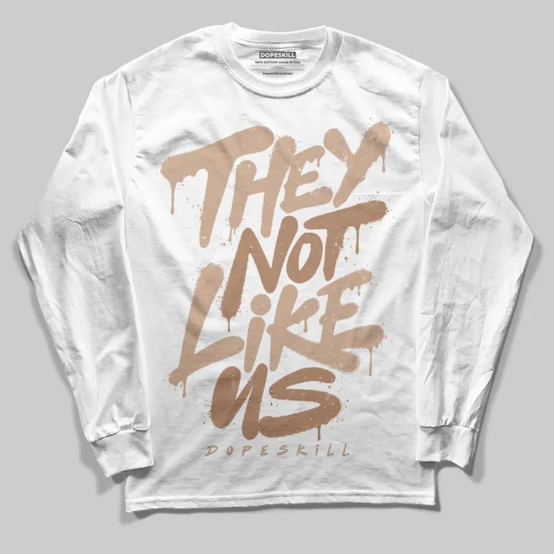Cozy Girl 4s DopeSkill Long Sleeve T-Shirt They Not Like Us Graphic sold by DopeSkill