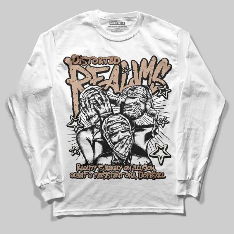 Cozy Girl 4s DopeSkill Long Sleeve T-Shirt Distorted Realms Graphic sold by DopeSkill
