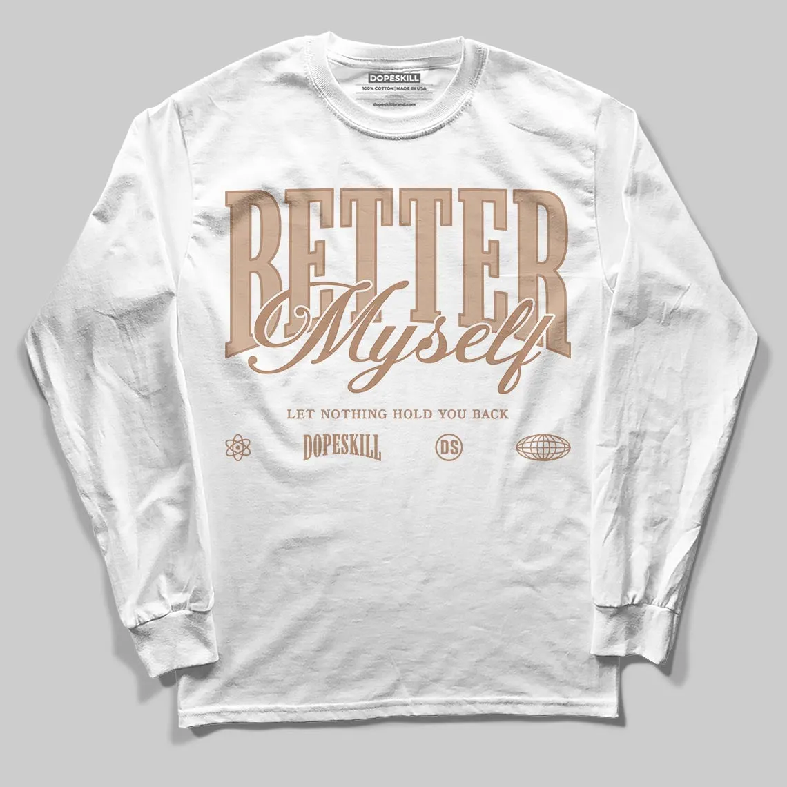 Cozy Girl 4s DopeSkill Long Sleeve T-Shirt Better Myself Graphic sold by DopeSkill