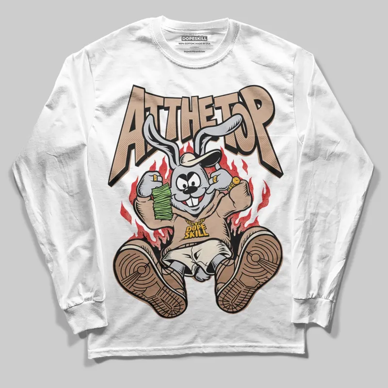 Cozy Girl 4s DopeSkill Long Sleeve T-Shirt At The Top Graphic sold by DopeSkill