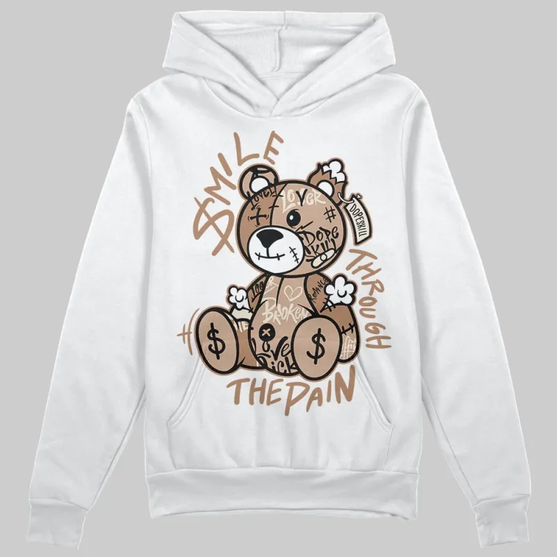 Cozy Girl 4s DopeSkill Hoodie Sweatshirt Smile Through The Pain Graphic sold by DopeSkill