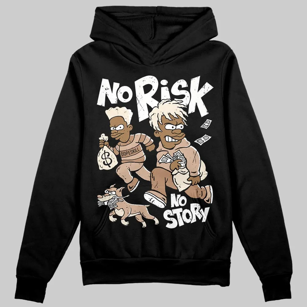 Cozy Girl 4s DopeSkill Hoodie Sweatshirt No Risk No Story Graphic sold by DopeSkill product image thumbnail 2