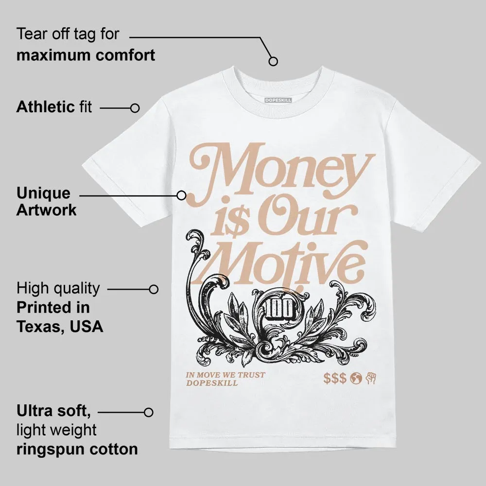 Cozy Girl 4s DopeSkill T-Shirt Money Is Our Motive Typo Graphic sold by DopeSkill product image thumbnail 3