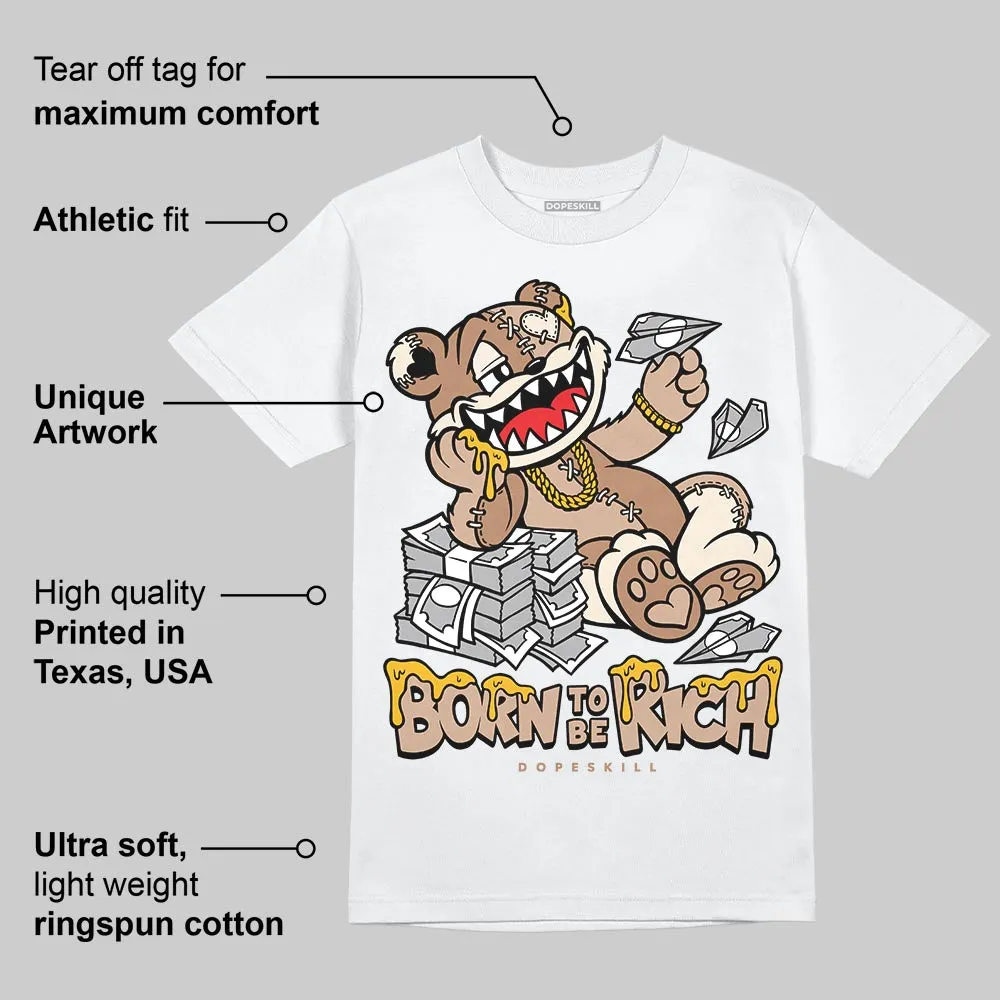 Cozy Girl 4s DopeSkill T-Shirt Born To Be Rich Graphic sold by DopeSkill product image thumbnail 3