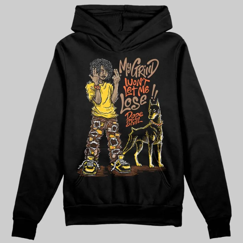 Yellow Collection DopeSkill Hoodie Sweatshirt My Grind Won't Let Me Lose Graphic sold by DopeSkill