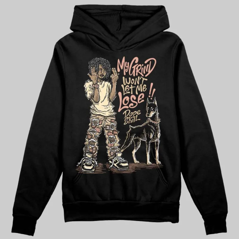 TAN Collection DopeSkill Hoodie Sweatshirt My Grind Won't Let Me Lose Graphic sold by DopeSkill