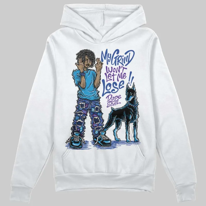 Royal Blue Collection DopeSkill Hoodie Sweatshirt My Grind Won't Let Me Lose Graphic sold by DopeSkill