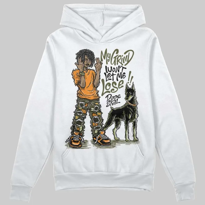 Olive Collection DopeSkill Hoodie Sweatshirt My Grind Won't Let Me Lose Graphic sold by DopeSkill