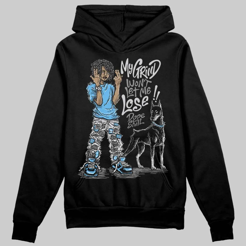 Grey Collection DopeSkill Hoodie Sweatshirt My Grind Won't Let Me Lose Graphic sold by DopeSkill product image thumbnail 2