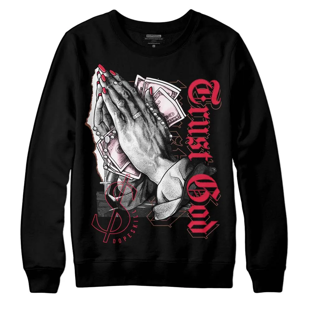 Dunk Bacon DopeSkill Sweatshirt Trust God Graphic sold by DopeSkill product image thumbnail 2