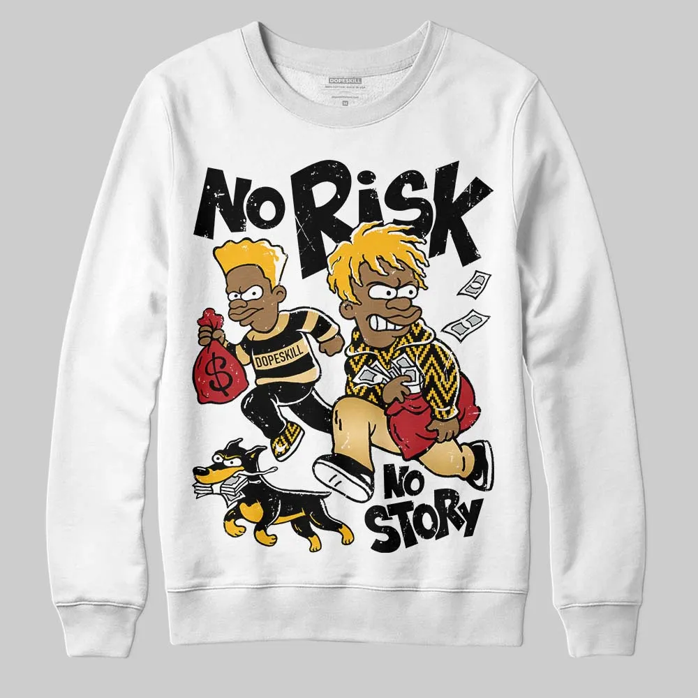 Taxi 12s 2025 DopeSkill Sweatshirt No Risk No Story Graphic sold by DopeSkill product image thumbnail 2