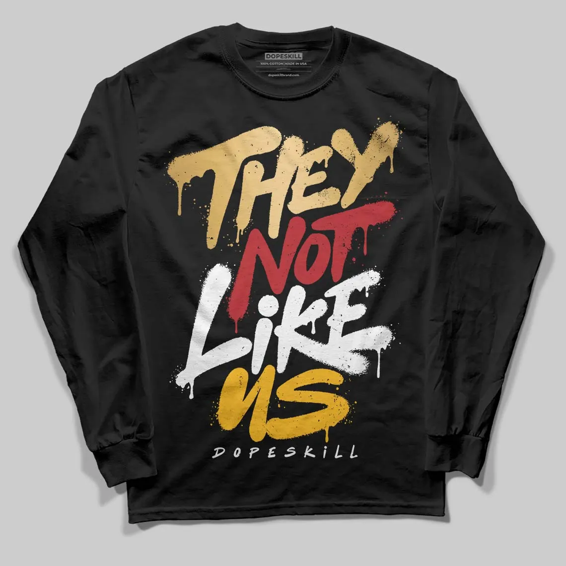 Taxi 12s 2025 DopeSkill Long Sleeve T-Shirt They Not Like Us Graphic sold by DopeSkill