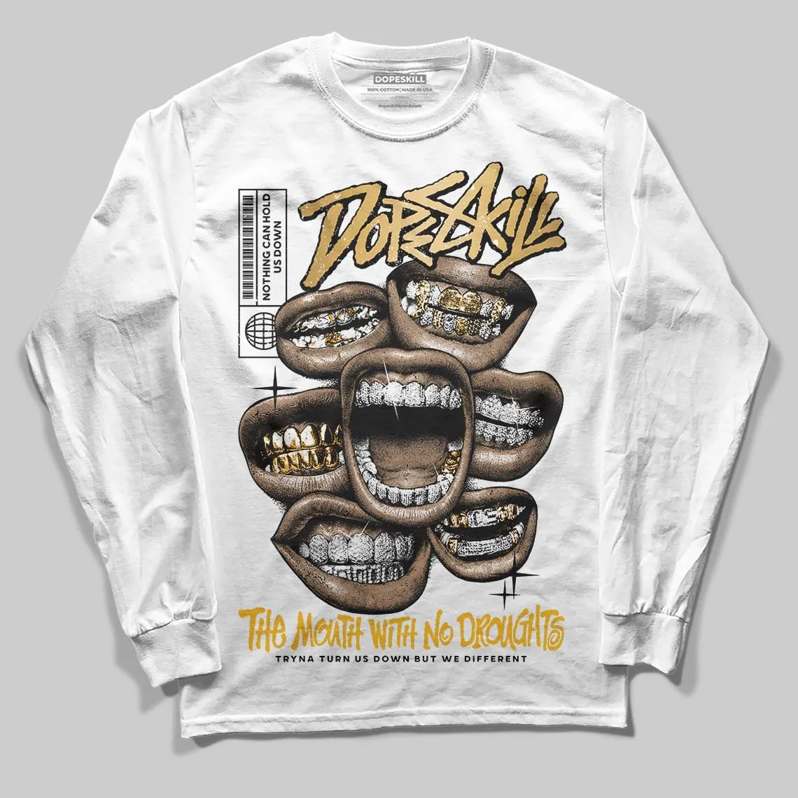 Taxi 12s 2025 DopeSkill Long Sleeve T-Shirt The Mouth With No Droughts Graphic sold by DopeSkill product image thumbnail 2