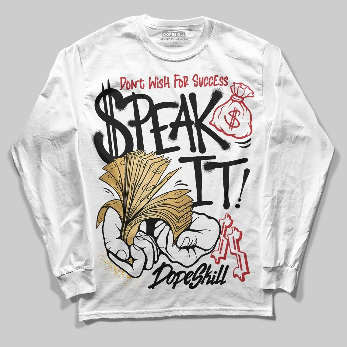 Taxi 12s 2025 DopeSkill Long Sleeve T-Shirt Speak It Graphic sold by DopeSkill product image thumbnail 2
