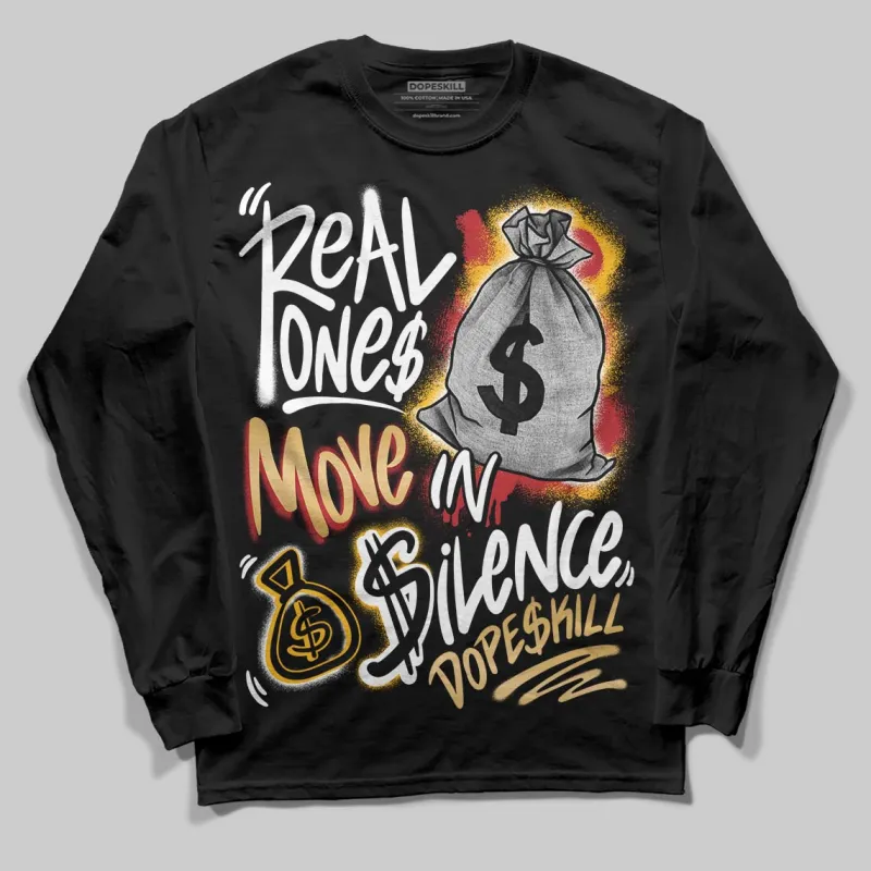 Taxi 12s 2025 DopeSkill Long Sleeve T-Shirt Real Ones Move In Silence Graphic sold by DopeSkill