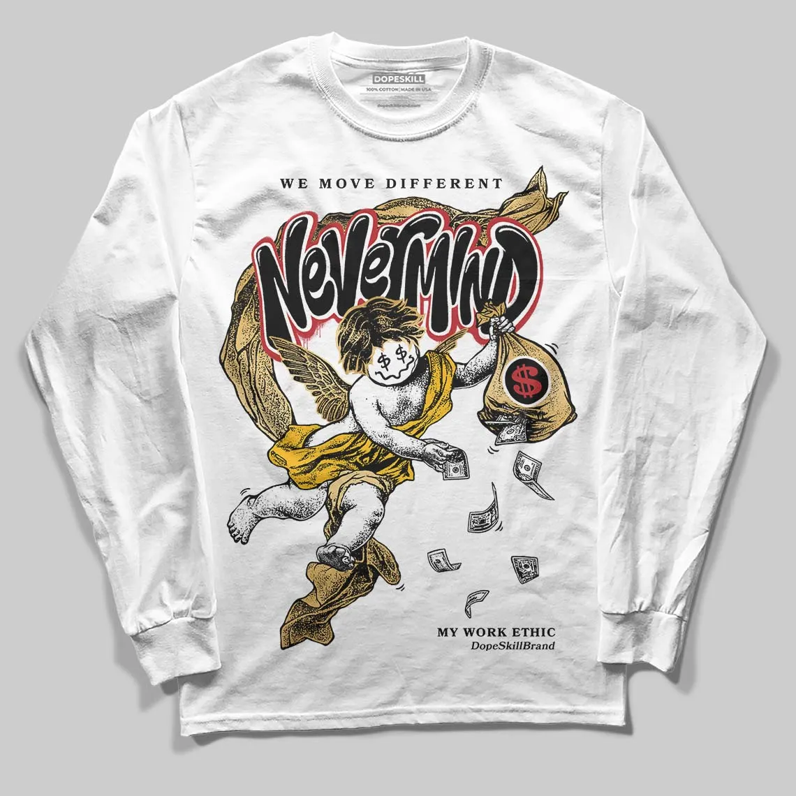 Taxi 12s 2025 DopeSkill Long Sleeve T-Shirt Nevermind Graphic sold by DopeSkill product image thumbnail 2
