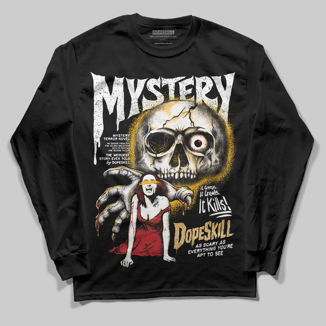 Taxi 12s 2025 DopeSkill Long Sleeve T-Shirt Mystery Ghostly Grasp Graphic sold by DopeSkill