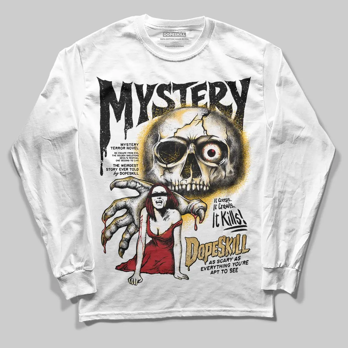 Taxi 12s 2025 DopeSkill Long Sleeve T-Shirt Mystery Ghostly Grasp Graphic sold by DopeSkill product image thumbnail 2