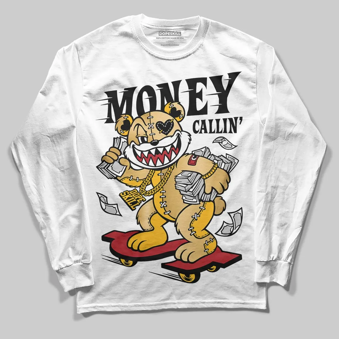 Taxi 12s 2025 DopeSkill Long Sleeve T-Shirt Money Callin' Graphic sold by DopeSkill product image thumbnail 2