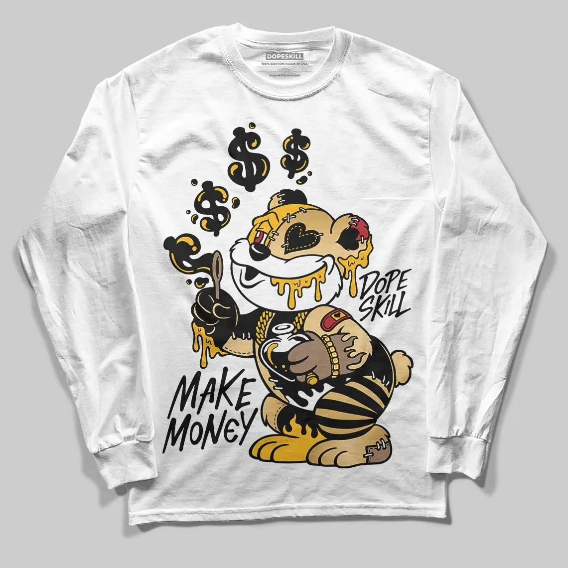 Taxi 12s 2025 DopeSkill Long Sleeve T-Shirt Make Money Graphic sold by DopeSkill product image thumbnail 2