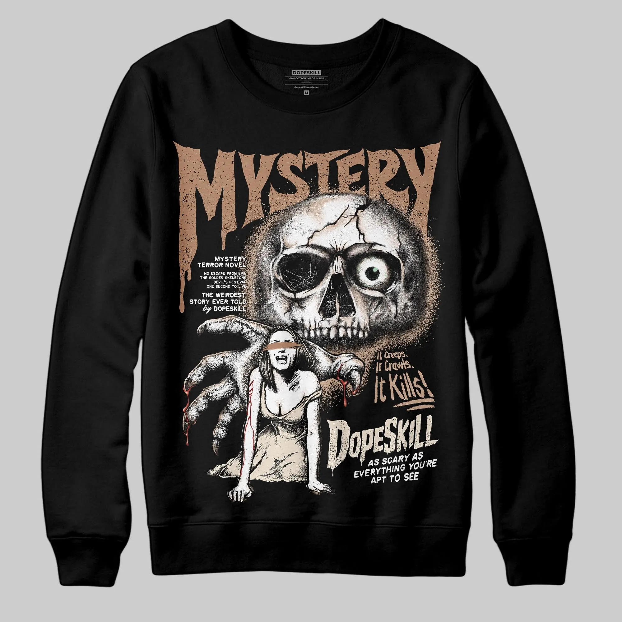 Cozy Girl 4s DopeSkill Sweatshirt Mystery Ghostly Grasp Graphic sold by DopeSkill product image thumbnail 2