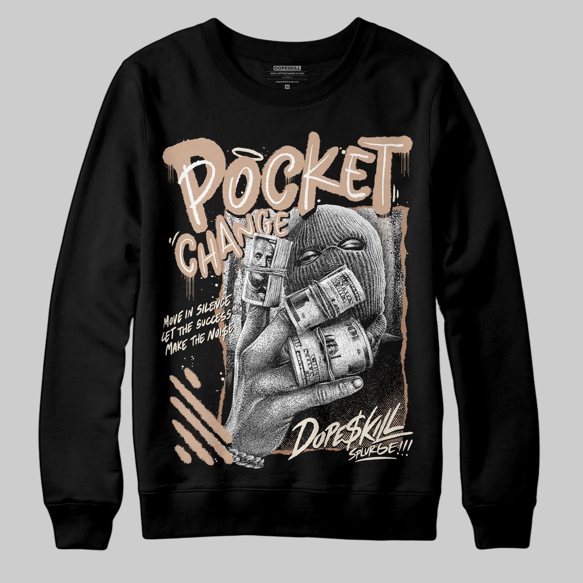 Cozy Girl 4s DopeSkill Sweatshirt Pocket Change Graphic sold by DopeSkill product image thumbnail 2