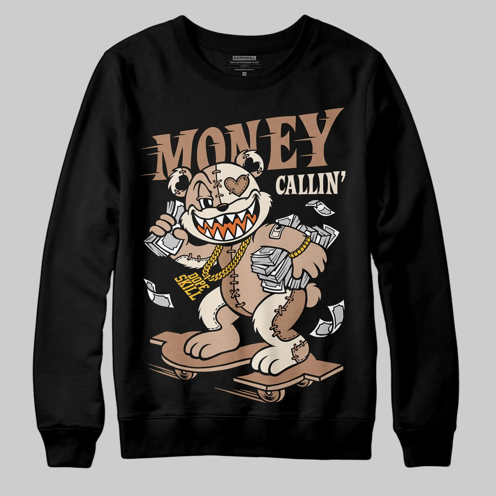 Cozy Girl 4s DopeSkill Sweatshirt Money Callin' Graphic sold by DopeSkill product image thumbnail 2
