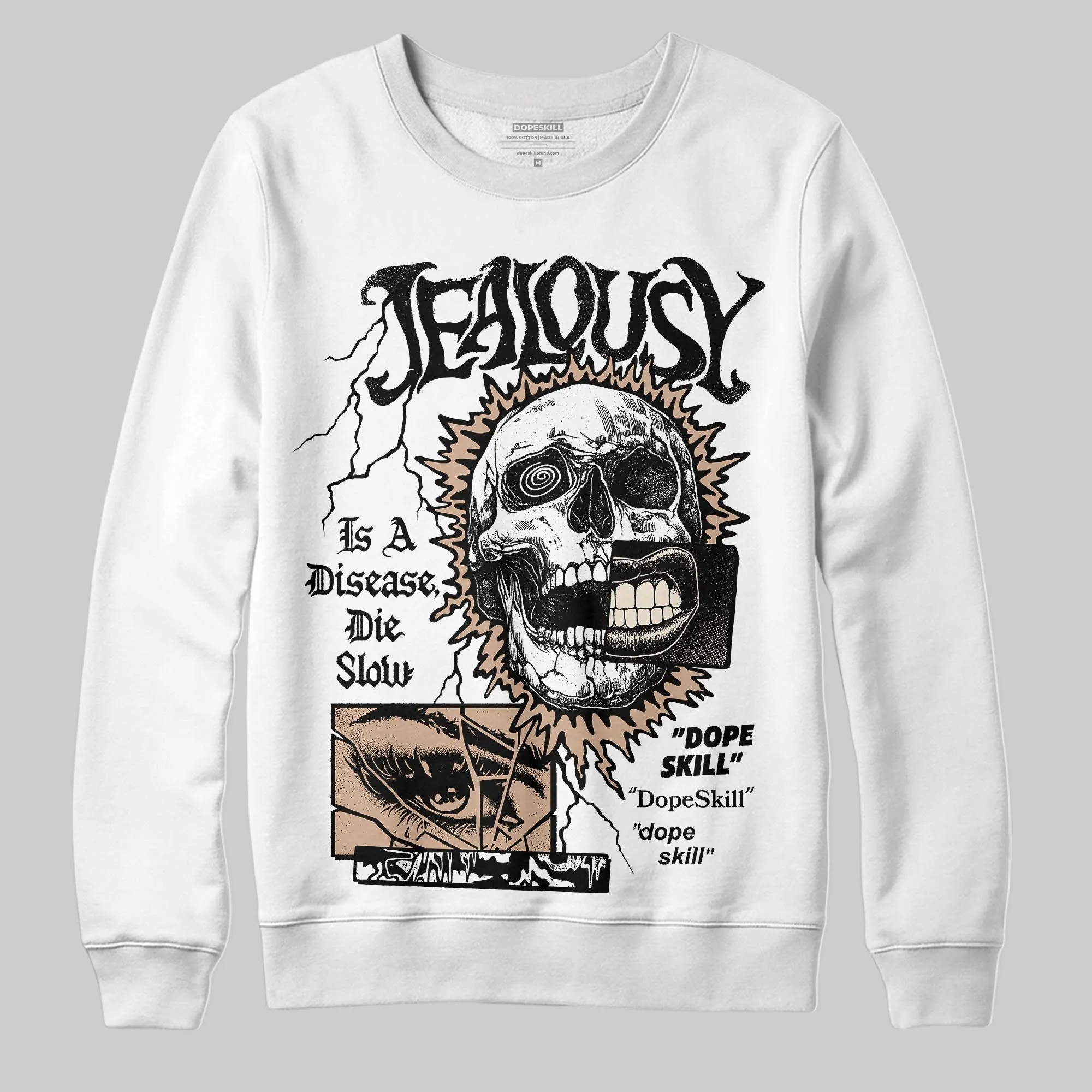 Cozy Girl 4s DopeSkill Sweatshirt Jealousy Graphic sold by DopeSkill