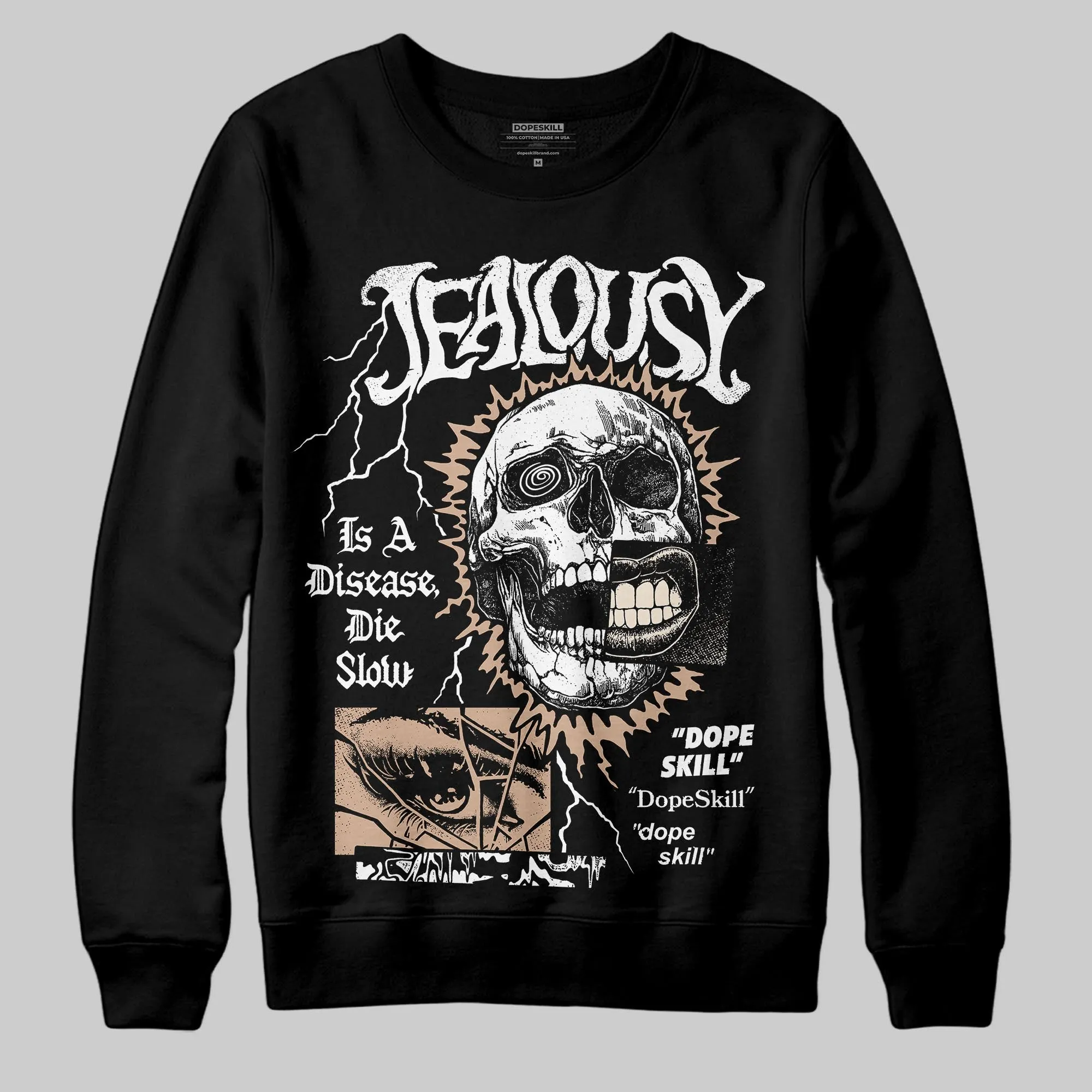 Cozy Girl 4s DopeSkill Sweatshirt Jealousy Graphic sold by DopeSkill product image thumbnail 2