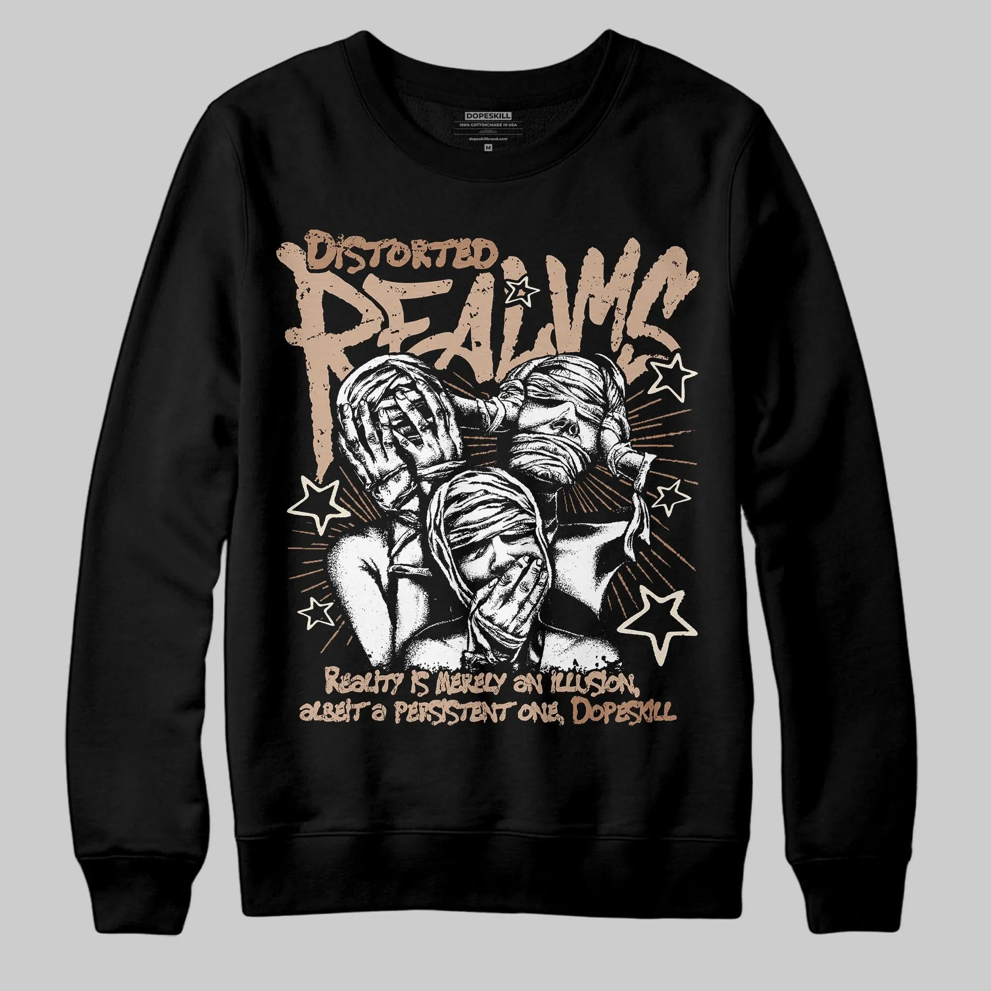 Cozy Girl 4s DopeSkill Sweatshirt Distorted Realms Graphic sold by DopeSkill product image thumbnail 2