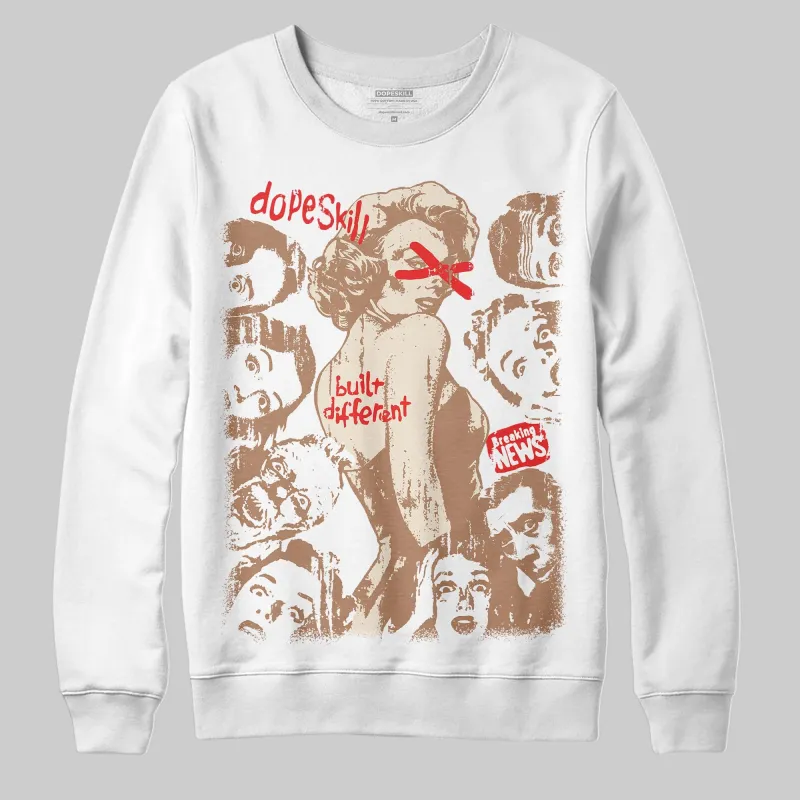Cozy Girl 4s DopeSkill Sweatshirt Built Different Graphic sold by DopeSkill