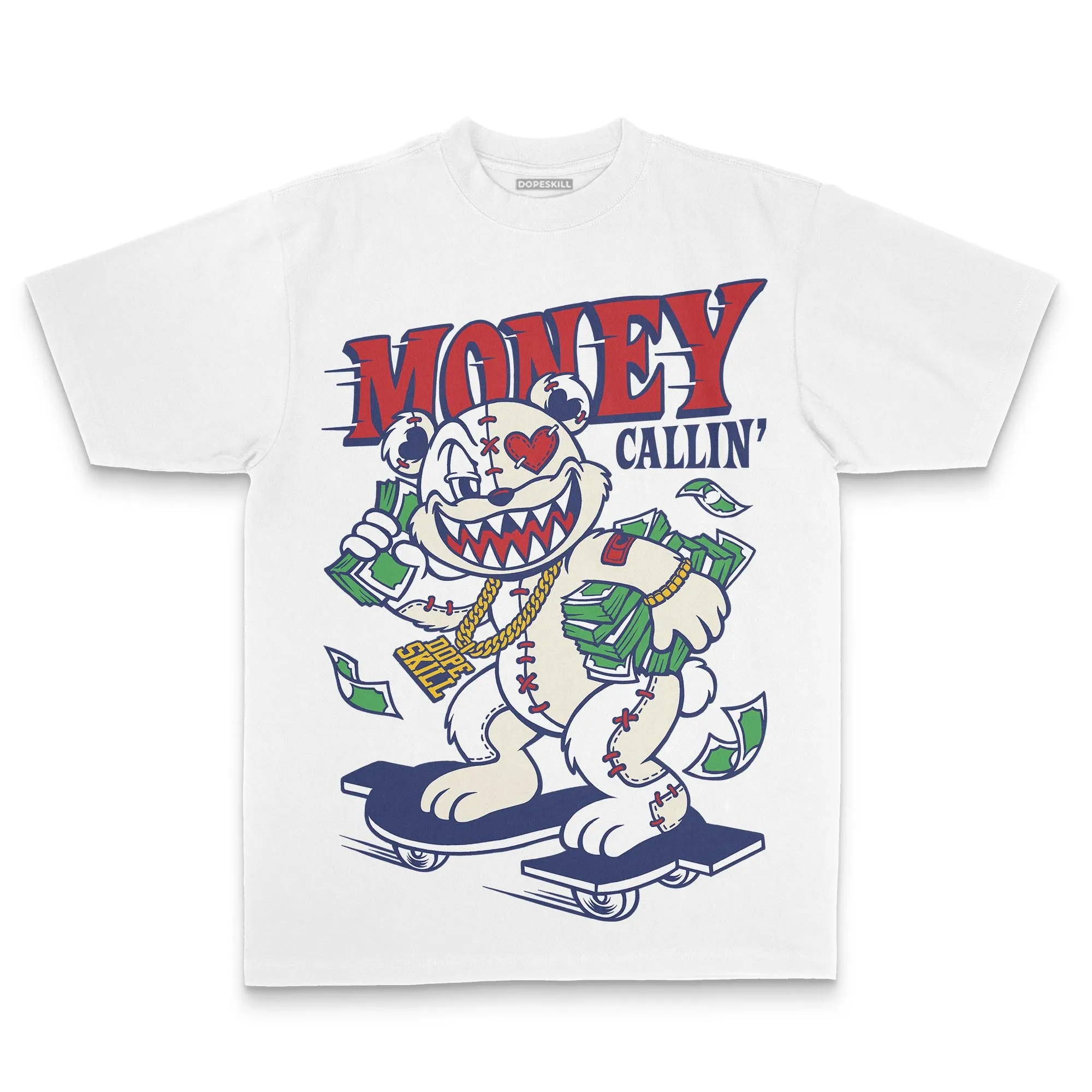 Rare Air 11s DopeSkill T-Shirt Money Callin' Graphic sold by DopeSkill