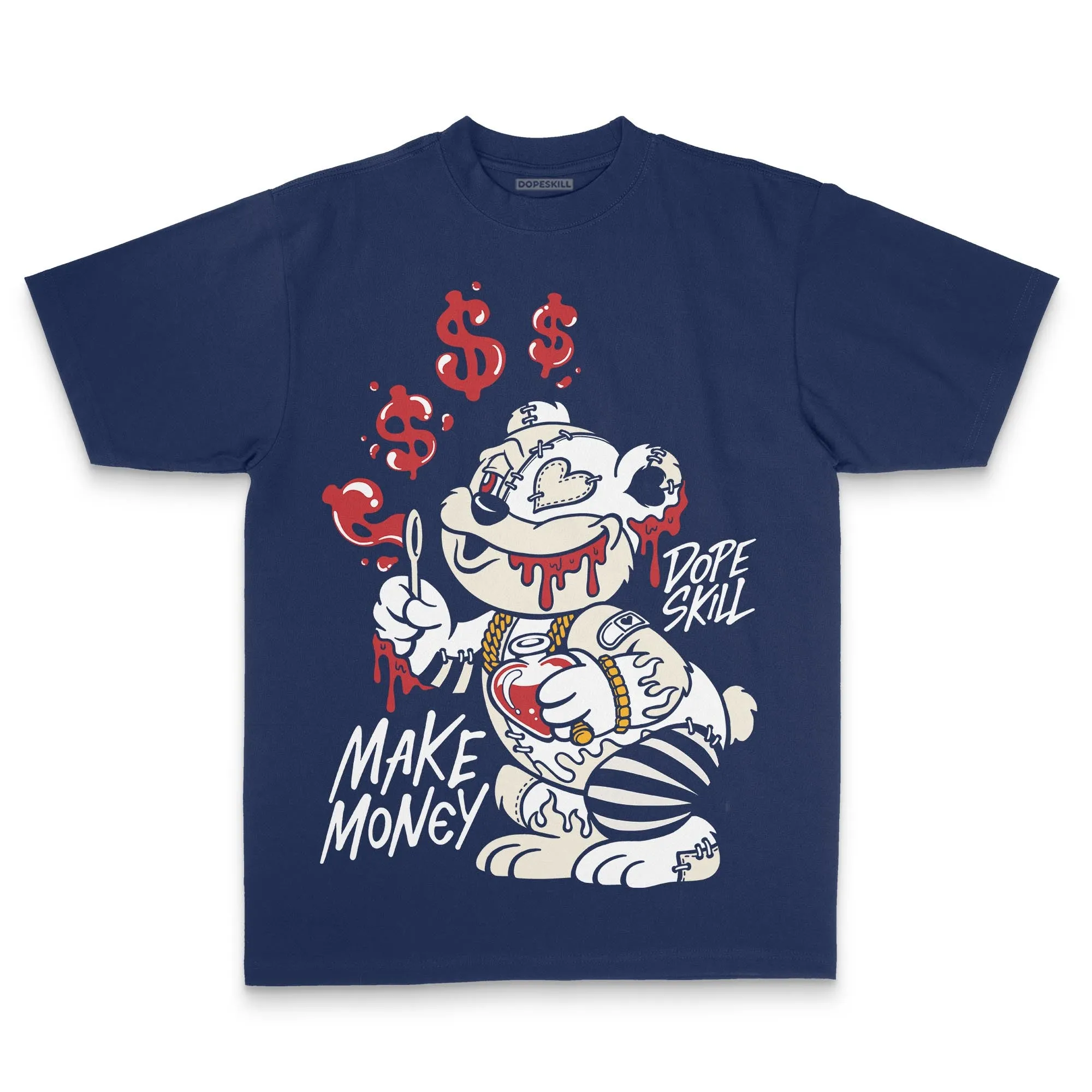 Rare Air 11s DopeSkill T-Shirt Make Money Graphic sold by DopeSkill product image thumbnail 2