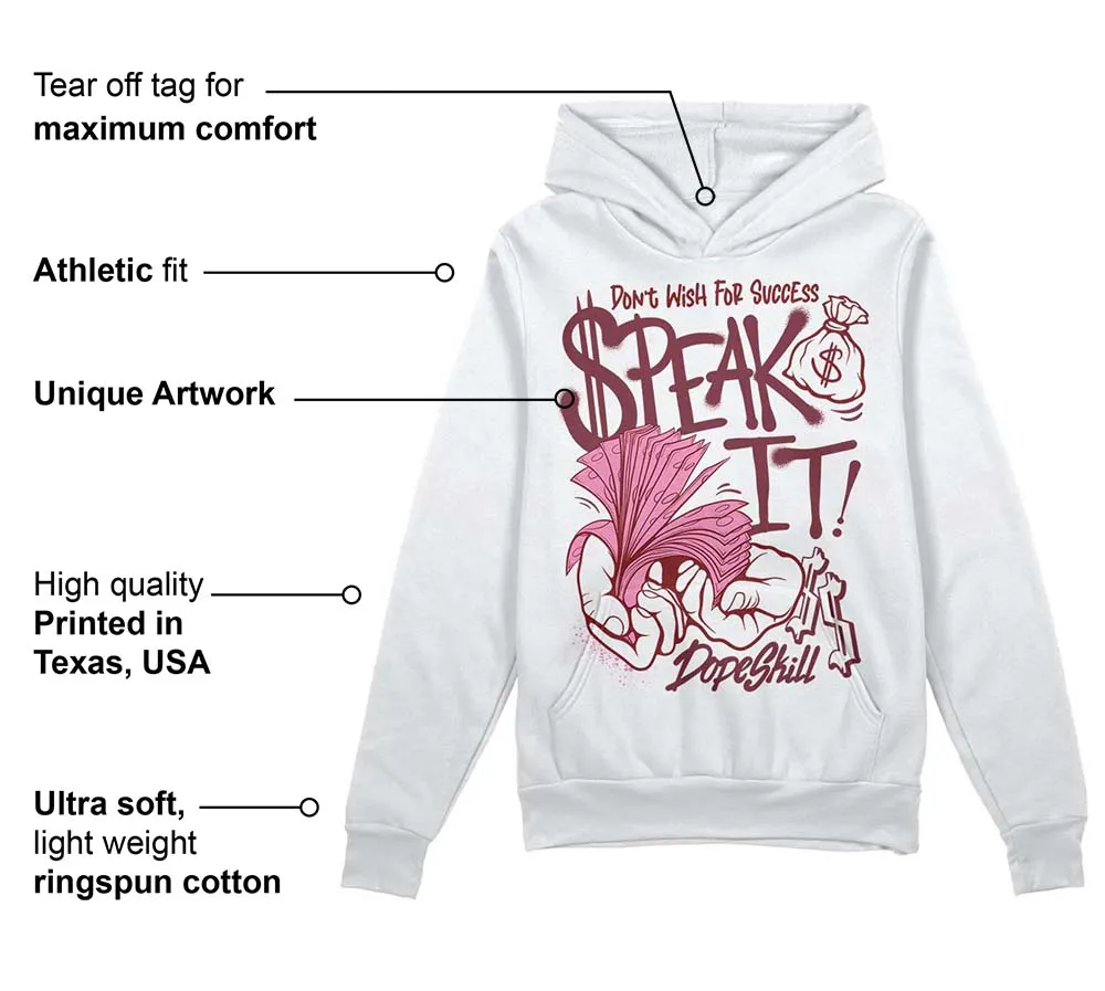 Team Red 1s DopeSkill Hoodie Sweatshirt Speak It Graphic sold by DopeSkill product image thumbnail 3