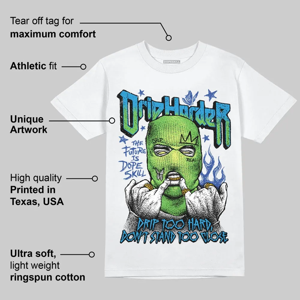 Royal Blue Collection DopeSkill T-Shirt Drip Harder Graphic sold by DopeSkill product image thumbnail 4