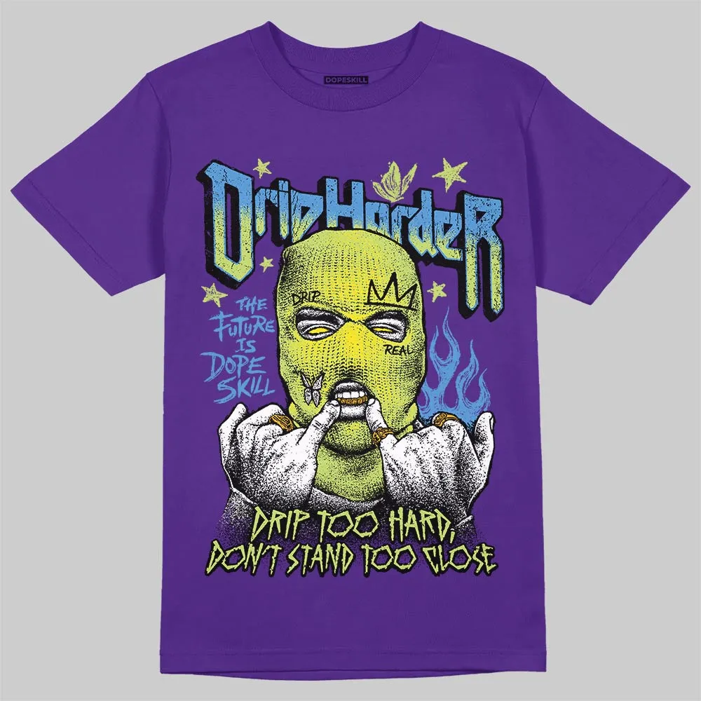 PURPLE Collection DopeSkill T-Shirt Drip Harder Graphic sold by DopeSkill product image thumbnail 3