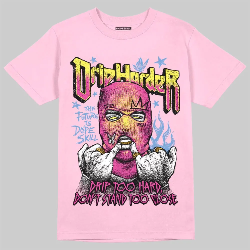 Pink Collection DopeSkill T-Shirt Drip Harder Graphic sold by DopeSkill product image thumbnail 3