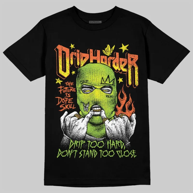 Neon Green Collection DopeSkill T-Shirt Drip Harder Graphic sold by DopeSkill