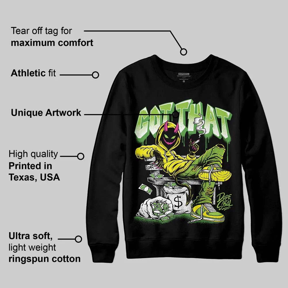 Neon Green Collection DopeSkill Sweatshirt Got That Graphic sold by DopeSkill product image thumbnail 3