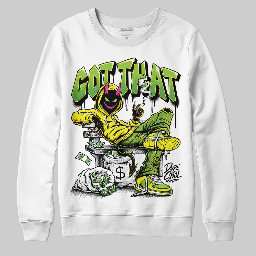Neon Green Collection DopeSkill Sweatshirt Got That Graphic sold by DopeSkill product image thumbnail 2
