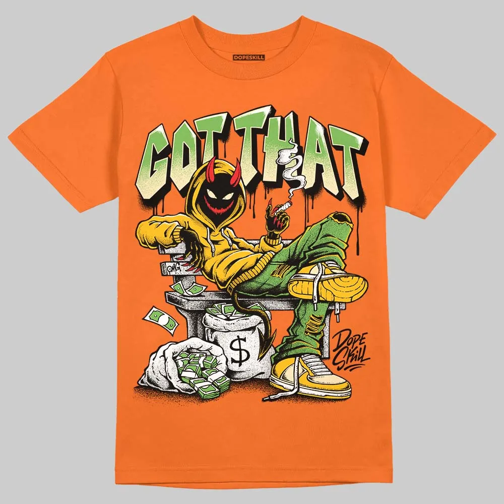 Orange Black White DopeSkill T-Shirt Got That Graphic sold by DopeSkill product image thumbnail 3