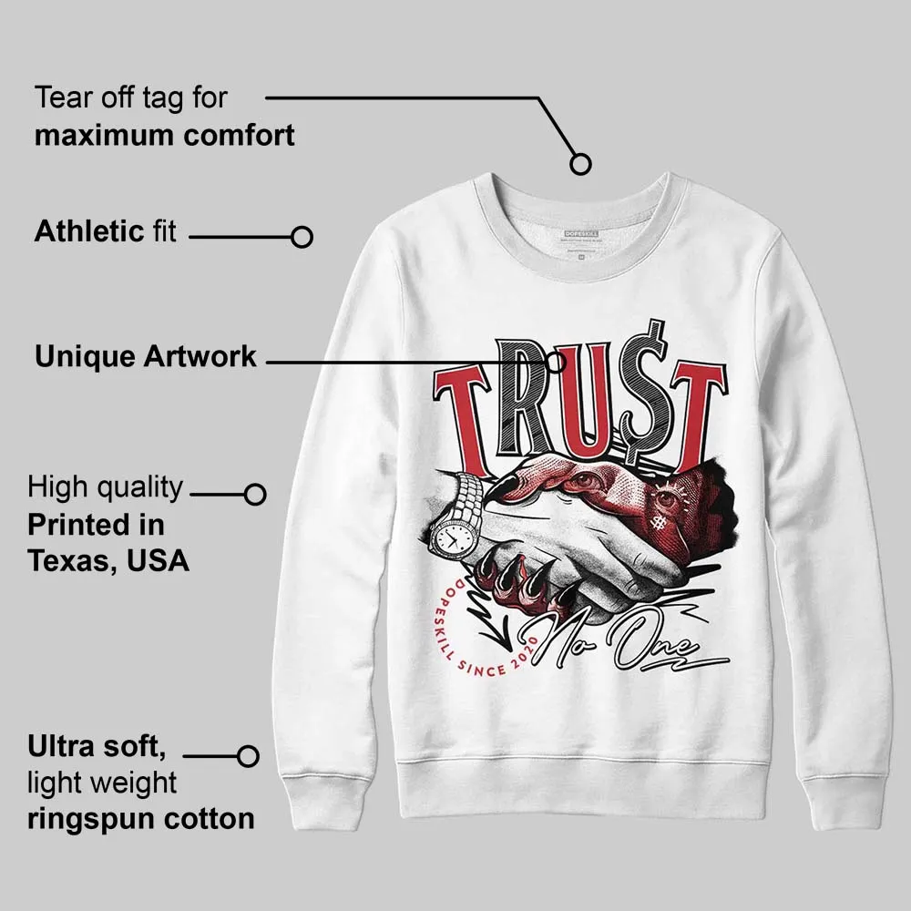 Chicago OG 1s DopeSkill Sweatshirt Trust No One Graphic sold by DopeSkill product image thumbnail 3