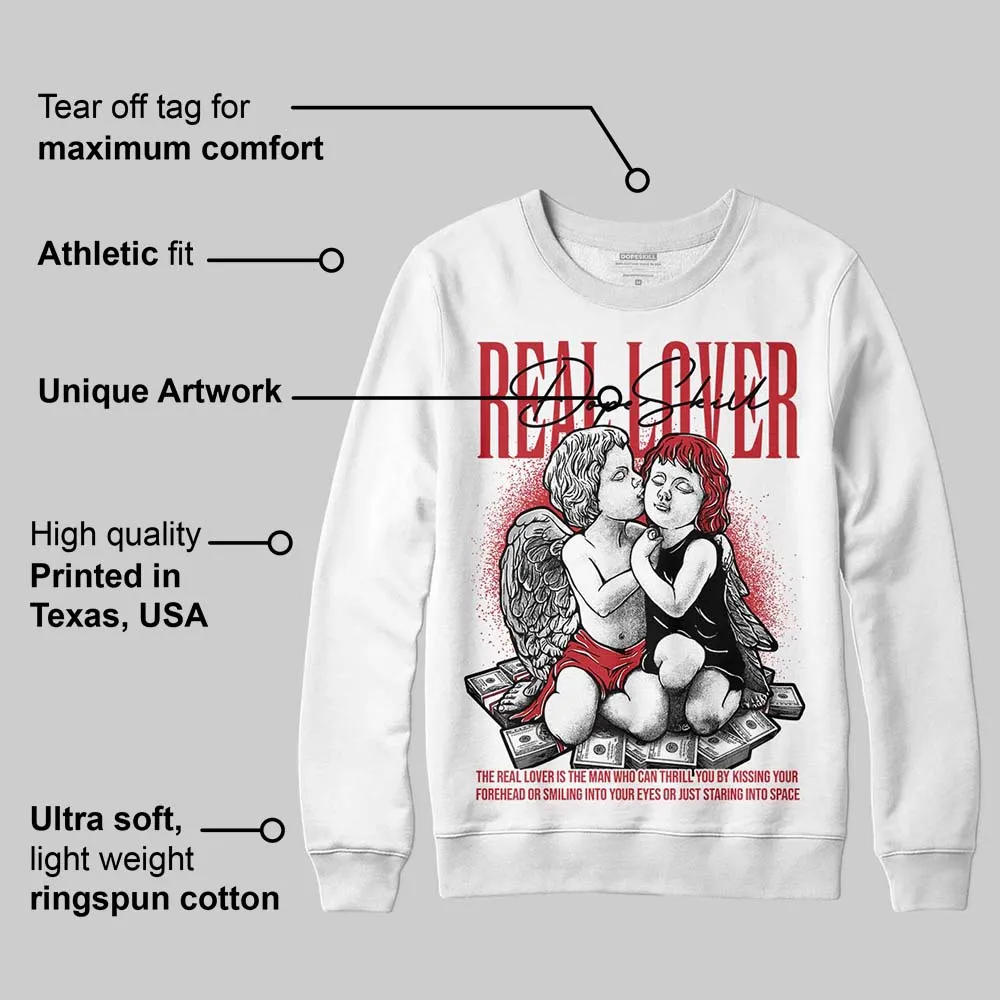 Chicago OG 1s DopeSkill Sweatshirt Real Lover Graphic sold by DopeSkill product image thumbnail 3