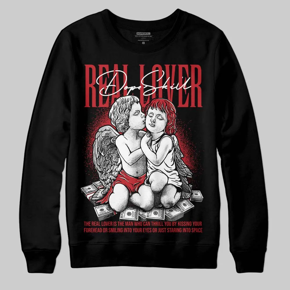 Chicago OG 1s DopeSkill Sweatshirt Real Lover Graphic sold by DopeSkill product image thumbnail 2