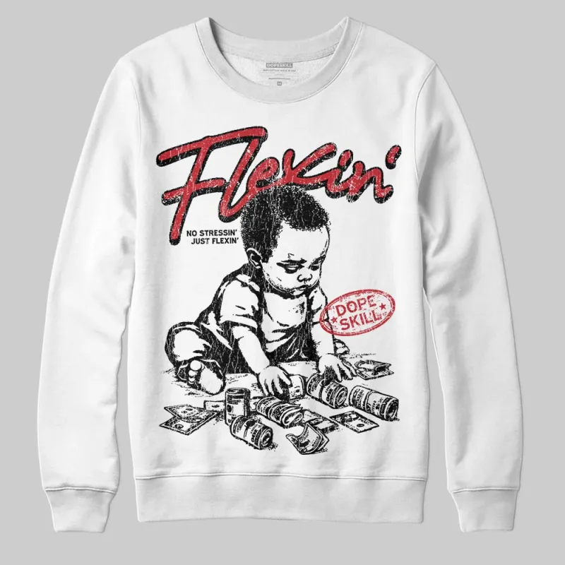 Chicago OG 1s DopeSkill Sweatshirt Flexin' Graphic sold by DopeSkill