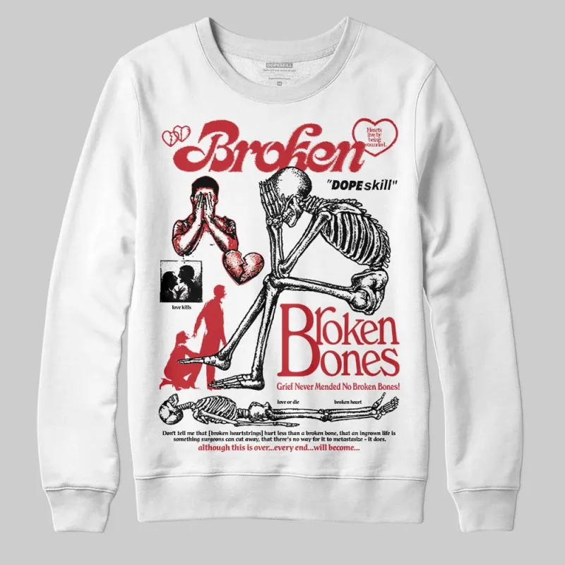 Chicago OG 1s DopeSkill Sweatshirt Broken Bones Graphic sold by DopeSkill