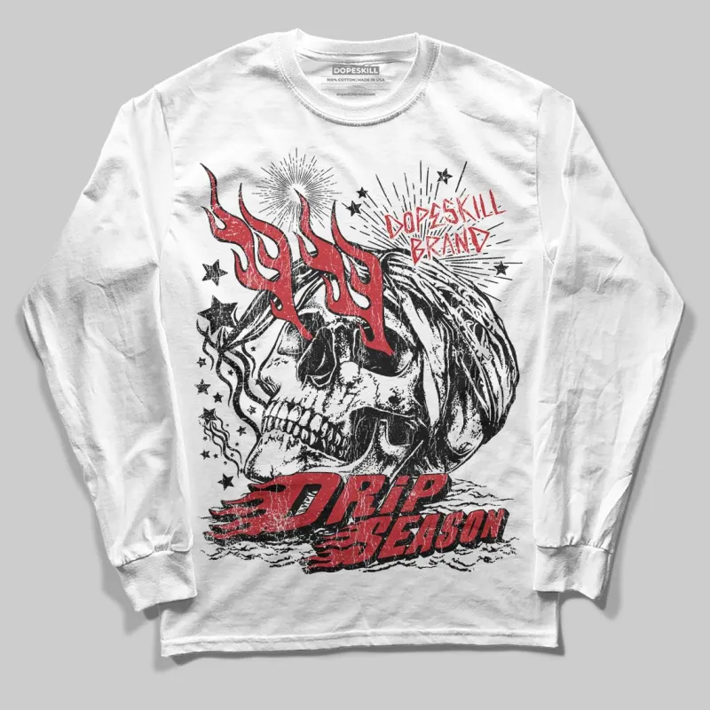Chicago OG 1s DopeSkill Long Sleeve T-Shirt Drip Season Graphic sold by DopeSkill
