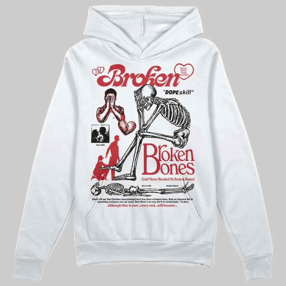 Chicago OG 1s DopeSkill Hoodie Sweatshirt Broken Bones Graphic sold by DopeSkill