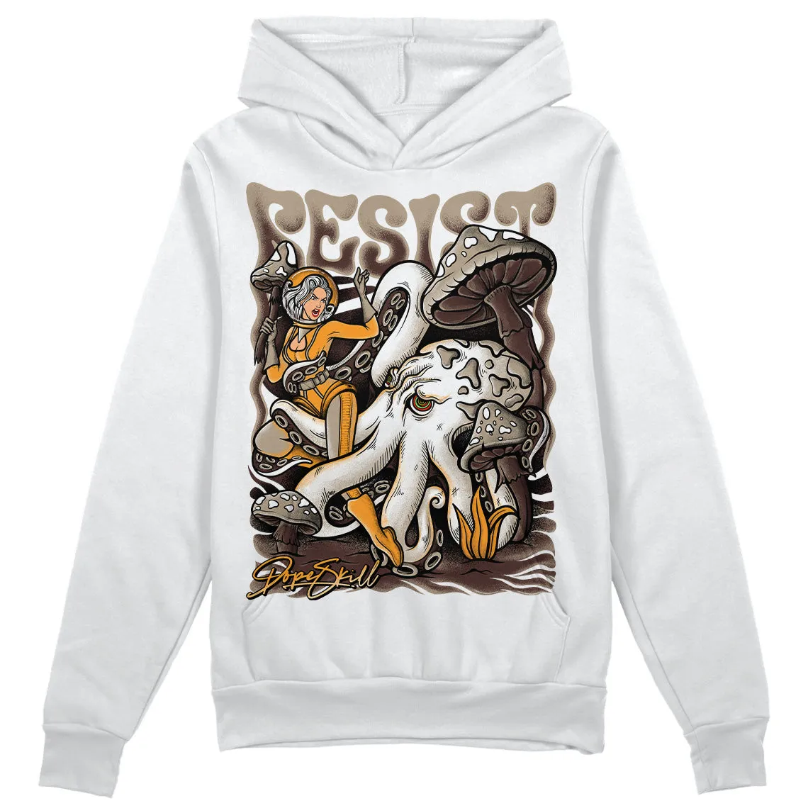 Latte 1s DopeSkill Hoodie Sweatshirt Resist Graphic sold by DopeSkill