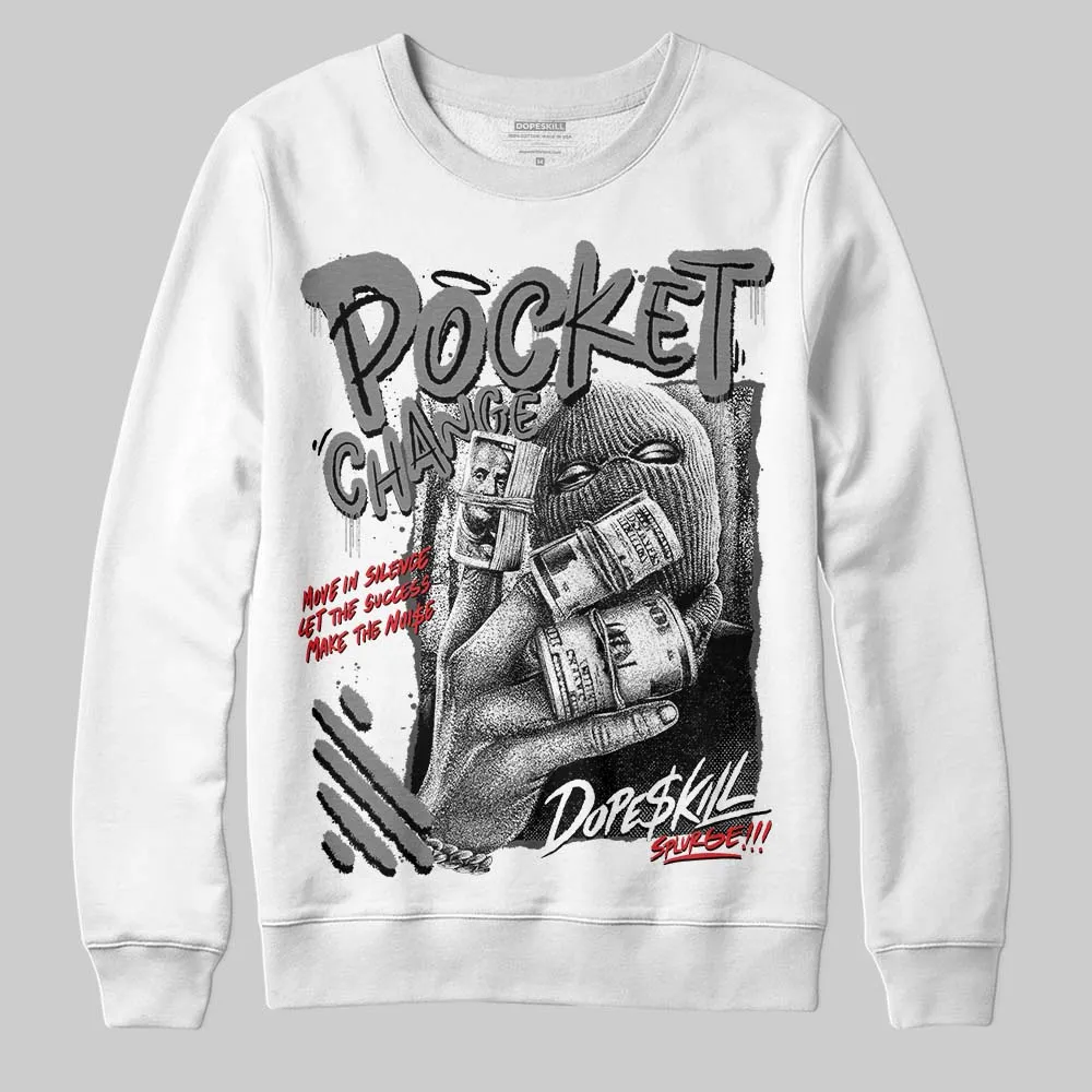 Shadow 10s DopeSkill Sweatshirt Pocket Change Graphic sold by DopeSkill product image thumbnail 2